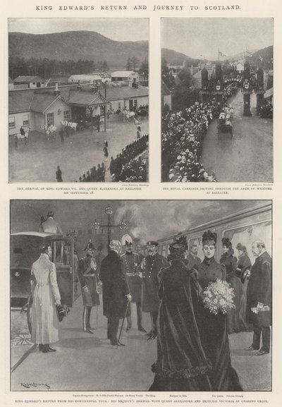 Návrat krále Edwarda a cesta do Skotska od Ralph Cleaver